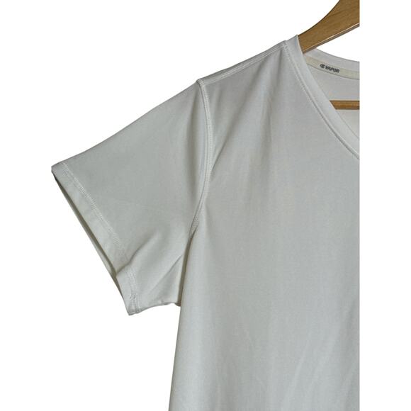 Champion Women's V-Neck Short Sleeve Vapor Select Tee Pullover Size XL White - Picture 3 of 7